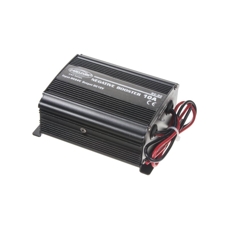 CARCLEVER Spínaný měnič napětí z 24/12V, 10A bez ventilátoru (34310)
