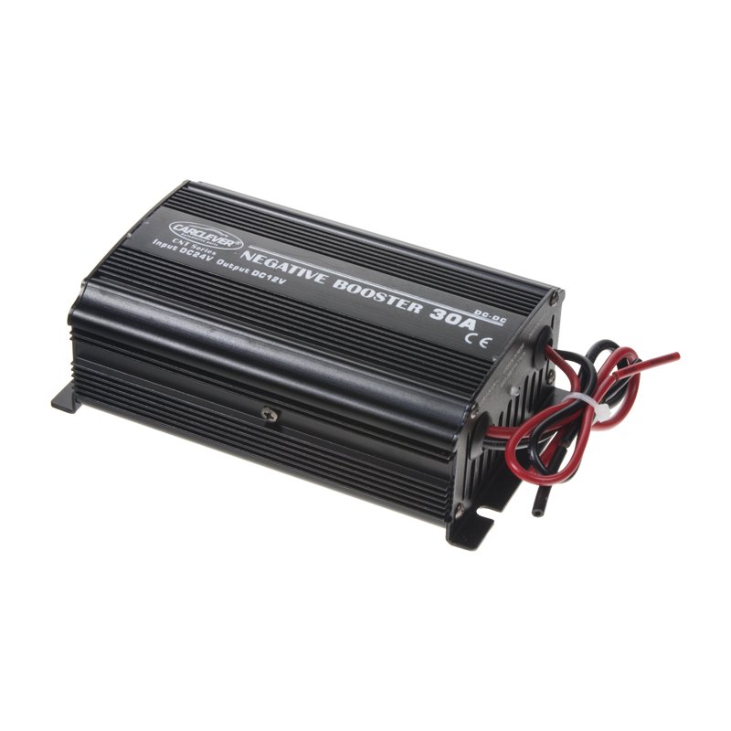 CARCLEVER Spínaný měnič napětí z 24/12V, 30A s ventilátorem (34330)