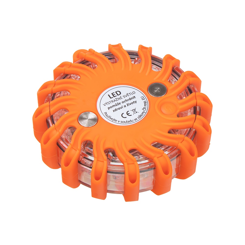LED výstražné světlo 16LED, červené (wl-h01red)