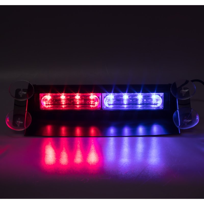 PREDATOR LED vnitřní, 8x LED 3W, 12V, modro-červený (kf741blre)
