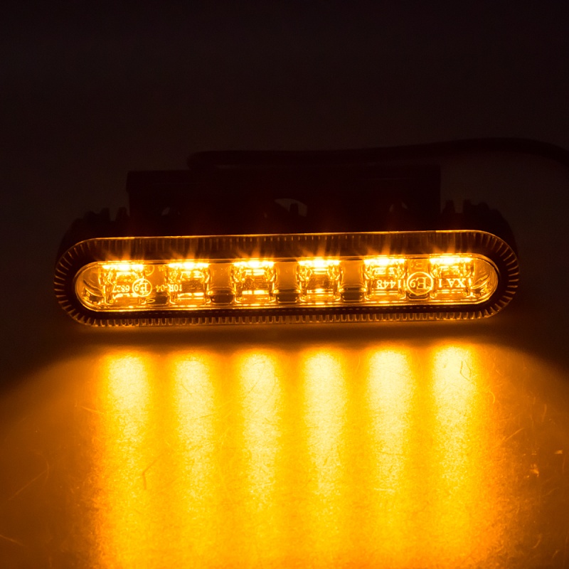 PROFI výstražné LED světlo vnější, oranžové, 12-24V, ECE R65 (911-622)
