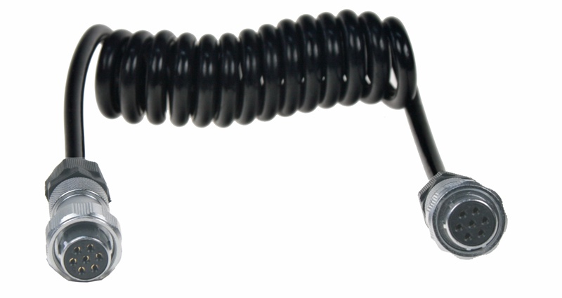 2m 4pin kroucený kabel spojovací pro 2 kamery (svkab742)