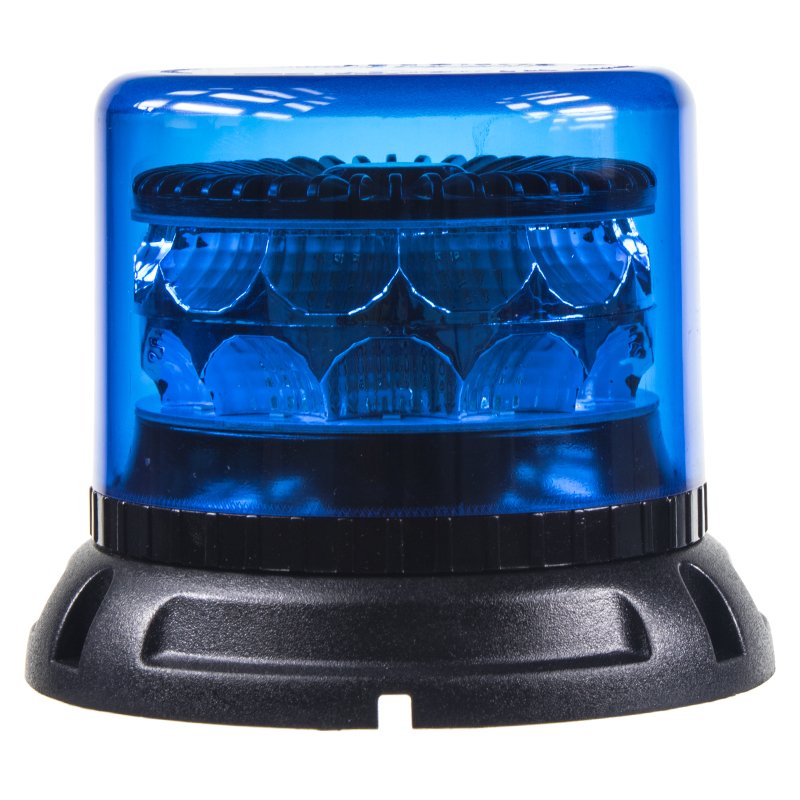 PROFI LED maják 12-24V 24x3W modrý 133x110mm, ECE R65 (911-C24fblu) (zvětšit obrázek)