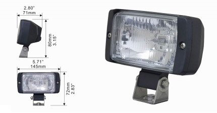 Halogenová přídavná světla dálková, homologace R112 (90102)