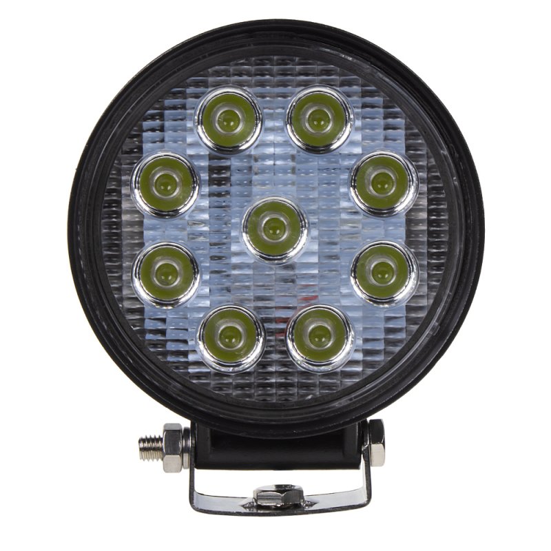LED světlo kulaté, 9x3W, ECE R10 (wl-2760B)