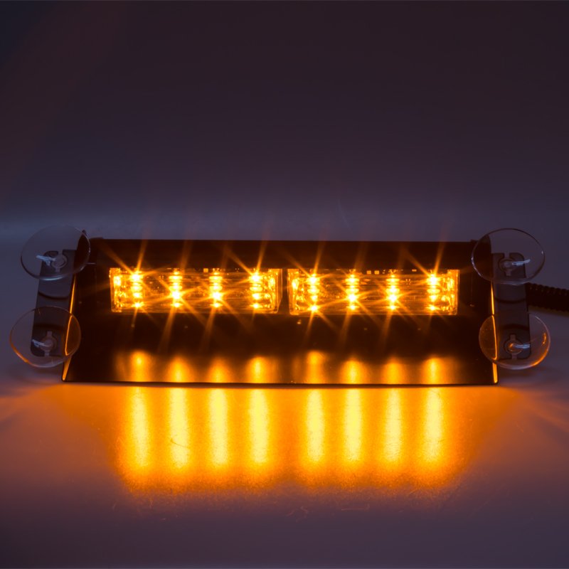 PREDATOR LED vnitřní, 8x LED 3W, 12V, oranžový (kf741)