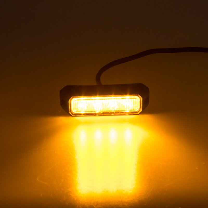 PREDATOR 4x3W LED, 12-24V, oranžový, ECE R65 (kf004E3W) (zvětšit obrázek)