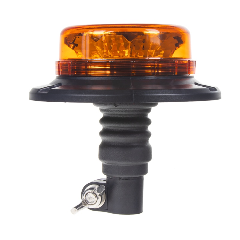 LED maják, 12-24V, 12x3W oranžový na držák, ECE R65 (wl140hr)