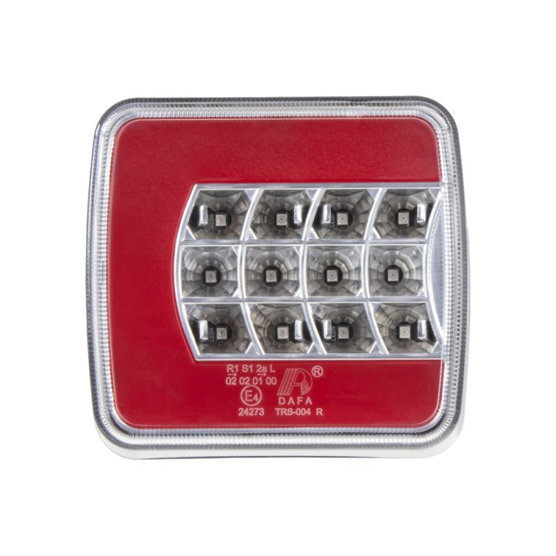 Sdružená lampa zadní LED 12V pravá, ECE (trs004ledR)