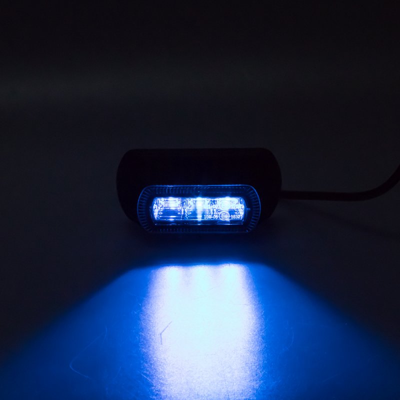PROFI výstražné LED světlo vnější, modré, 12-24V, ECE R65 (911-620blu)