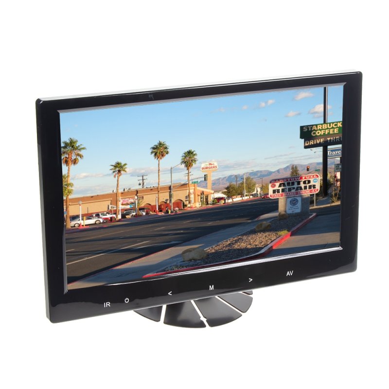 LCD monitor 9 černý na palubní desku (ic-916t)