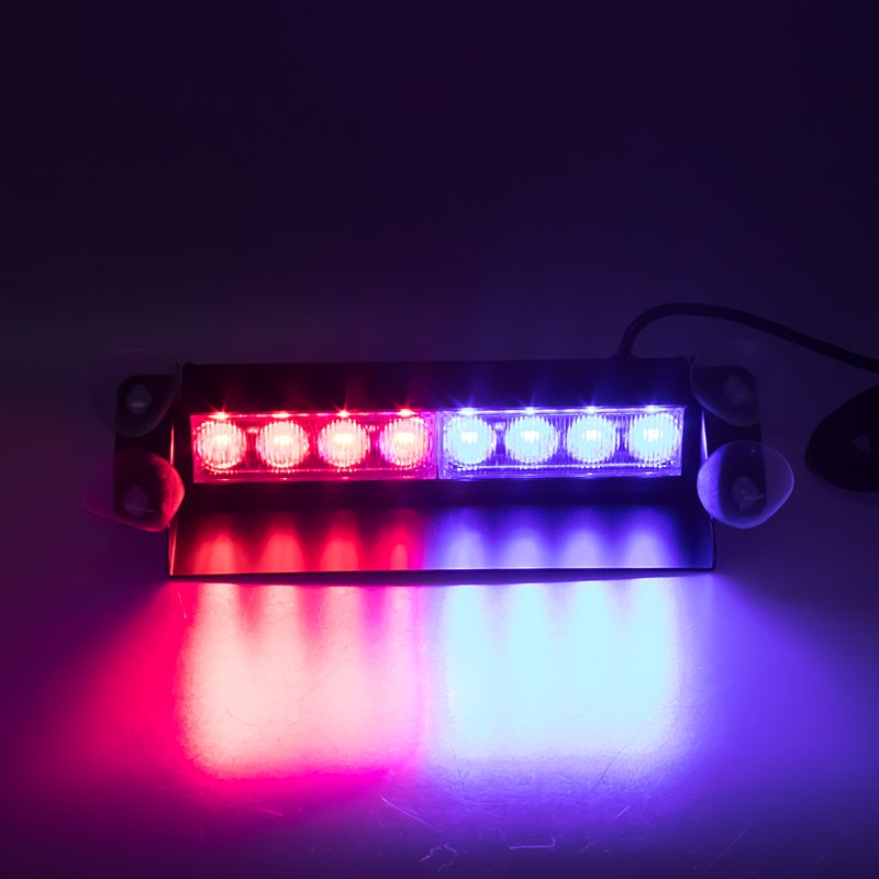 PREDATOR LED vnitřní, 8x3W, 12-24V, červeno-modrý, 240mm (kf750-2blre) (zvětšit obrázek)