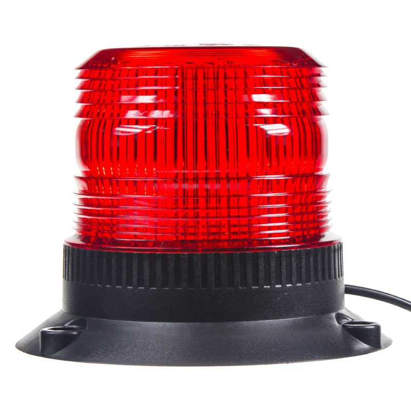 x Zábleskový maják, 12-24V, červený magnet, ECE R10 (wl19red)
