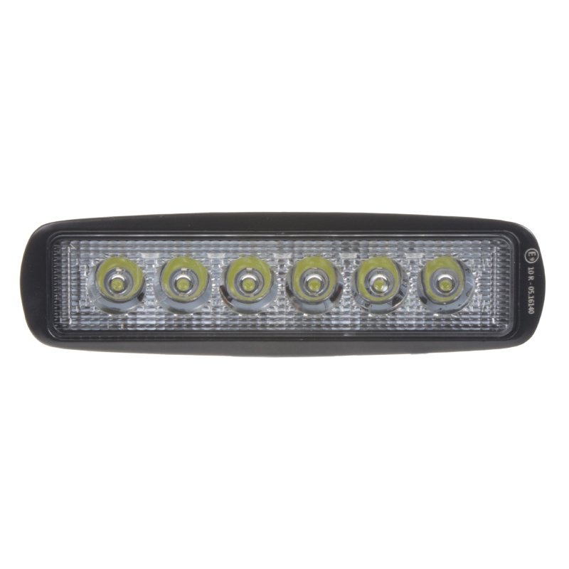 LED světlo obdélníkové, 6x3W, 160x45x63mm, ECE R10 (wl-802)