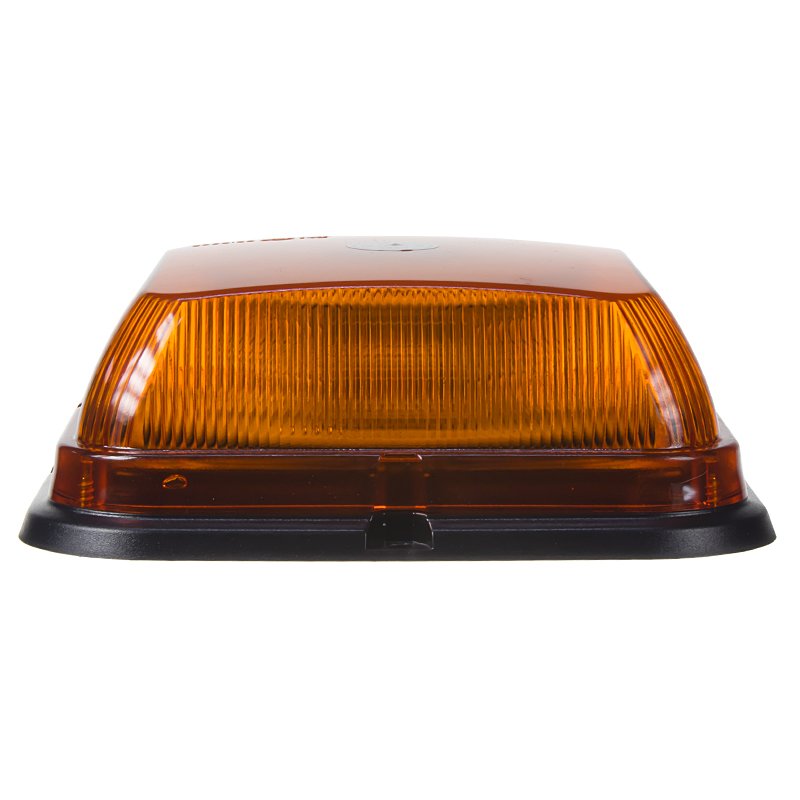 LED maják, 12-24V, 164 x 164mm, 64LED oranžový fix, ECE R10 R65 (wl830fix)
