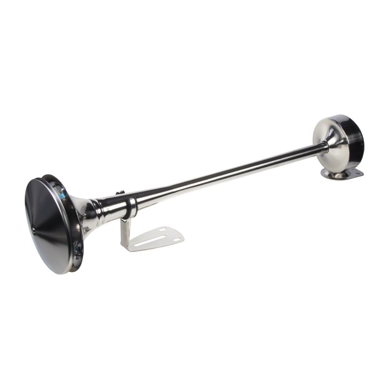 Singl-fanfára 580mm, nerezová, hluboký tón bez kompresoru (sn-003-580)