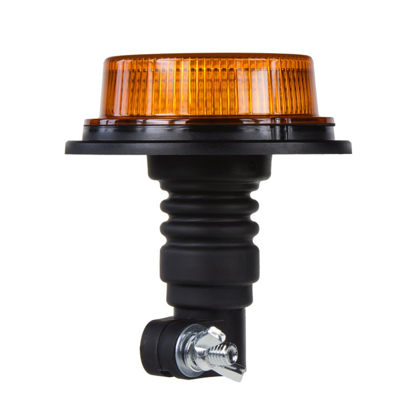 LED maják, 12-24V, 18x1W oranžový, na držák, ECE R10 (wl80hr)