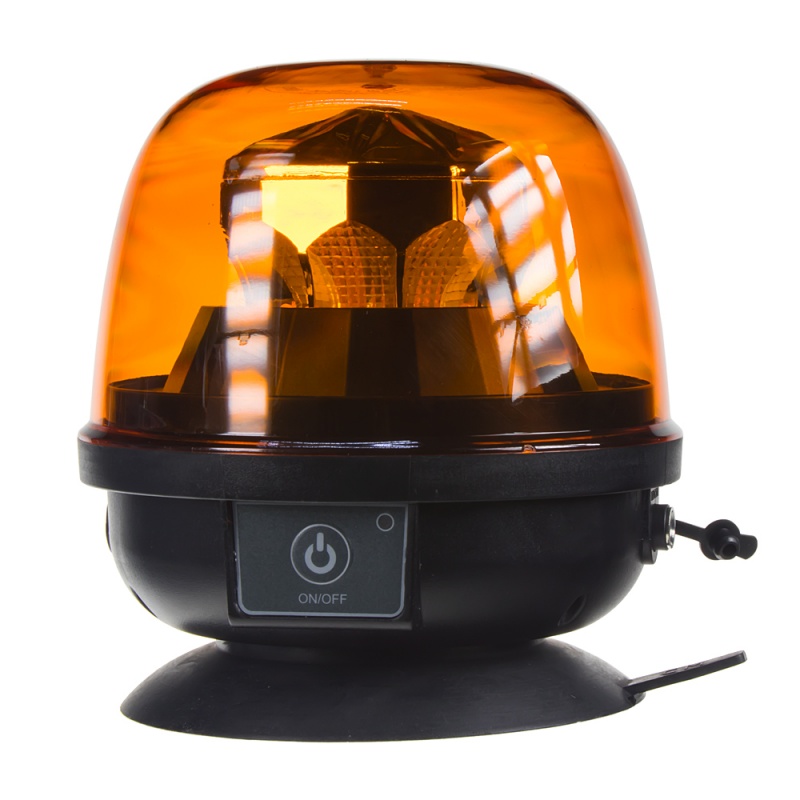 AKU LED maják, oranžový, magnet, ECE R10, R65 (wlbat73)