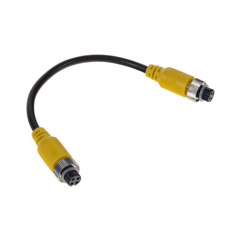 Kabel video 4pin samice/samice, 0,2m (svkab02s)