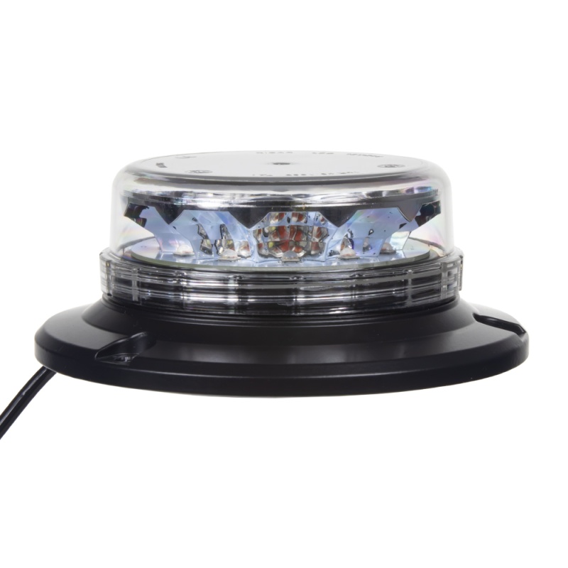 LED maják, 12-24V, 12x3W vícebarevný, magnet (wl140mcolor)