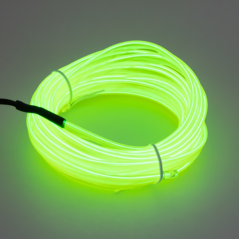 LED podsvětlení vnitřní ambientní limetkově zelené, 12V,  5m (95LG01)
