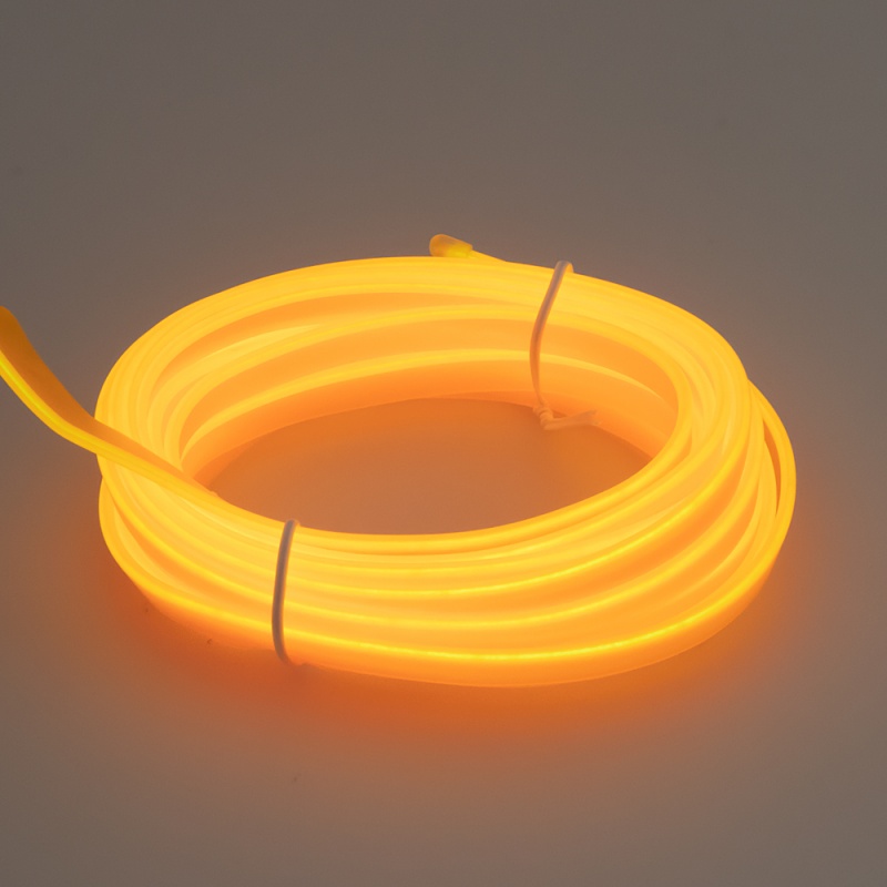 LED podsvětlení vnitřní ambientní žluté, 12V,  5m (95Y01)