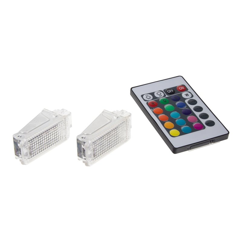 LED osvětlení interiéru VW, Audi, Seat, Škoda, Lamborghini, RGB (961vw03RGB)