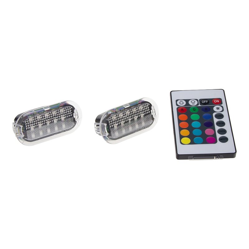 LED osvětlení interiéru VW, Seat, Škoda, RGB (961vw11RGB)
