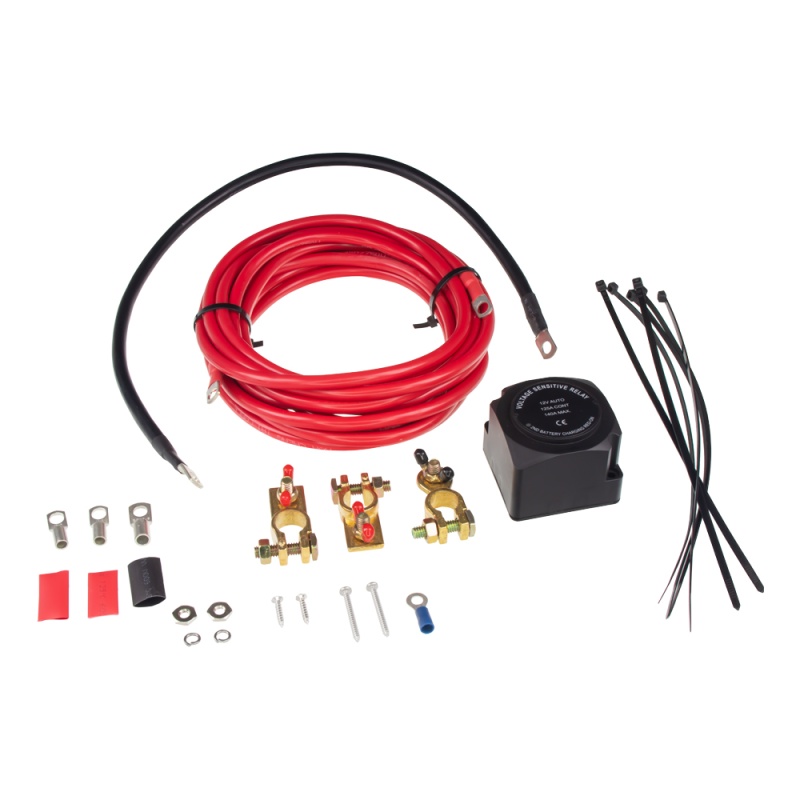 Sada pro automatické dobíjení druhé baterie 12V/140A (pc4-33set)