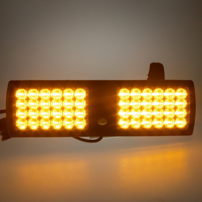 PREDATOR dual LED vnitřní, 48x1W, 12-24V, oranžový (kf802)