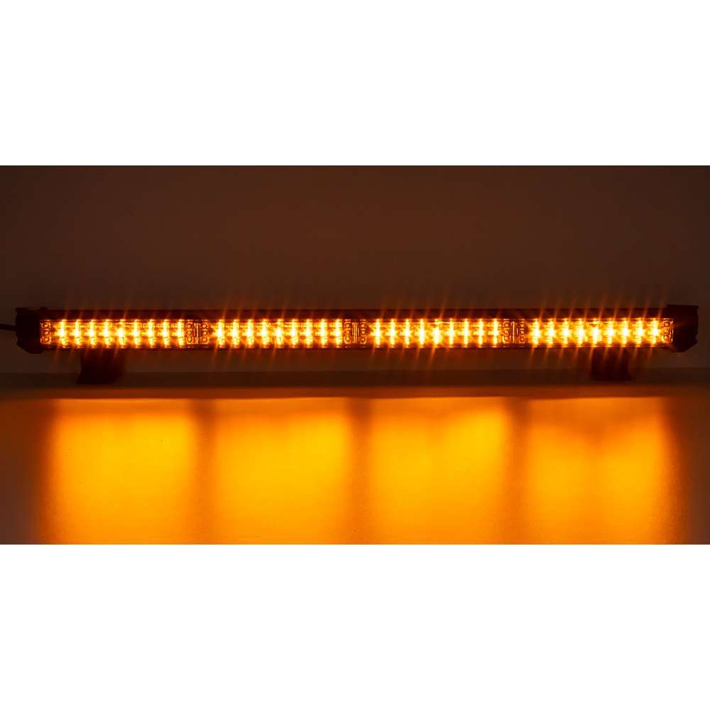 LED alej voděodolná (IP67) 12-24V, 36x LED 1W, oranžová 628mm, ECE R65 (kf77-628) AKCE (zvětšit obrázek)