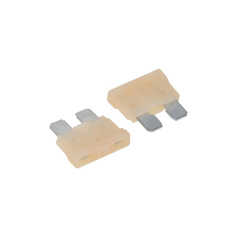 Pojistka nožová - 25A s LED, 10ks (4300125LED)