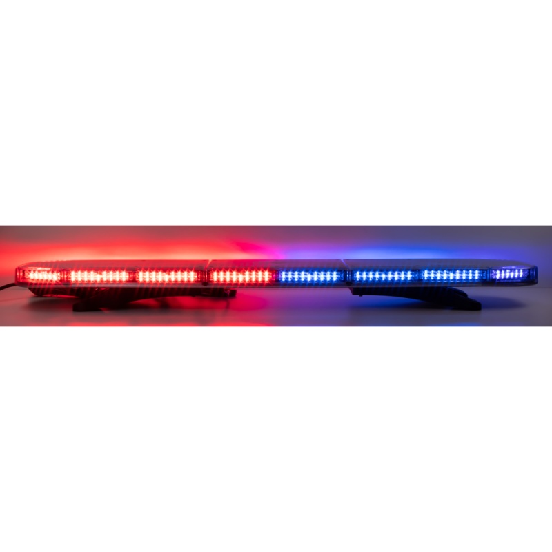 CARCLEVER LED rampa 1132mm, modro-červená, 12-24V ECE R65 (sre-54-1132blre)