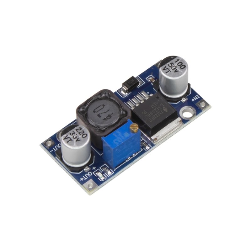 Nastavitelný měnič step-down DC-DC s LM2596 (34160)