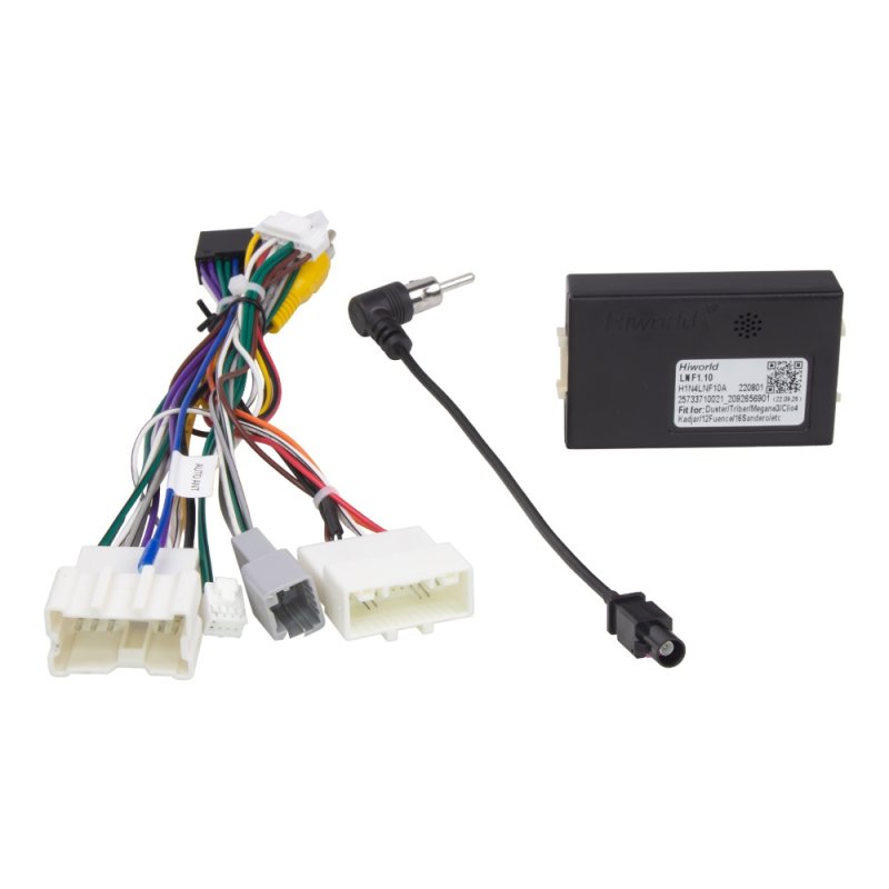 Adaptér z volantu Renault 2015+ / Dacia 2015+ pro autorádia Android 7, 9, 10 (51srn02)