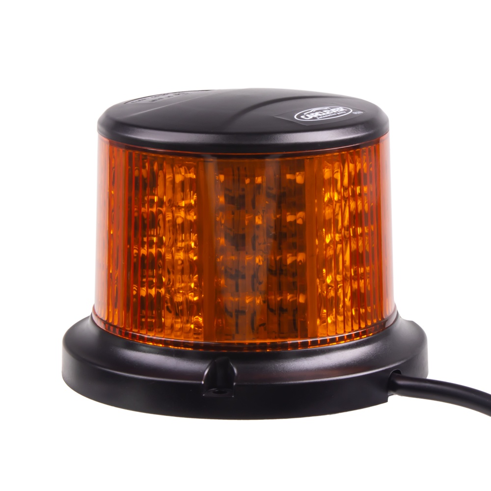 CARCLEVER LED maják, 12-24V, 64x0,5W, oranžový, magnet, ECE R65 R10 (wl321m) AKCE (zvětšit obrázek)