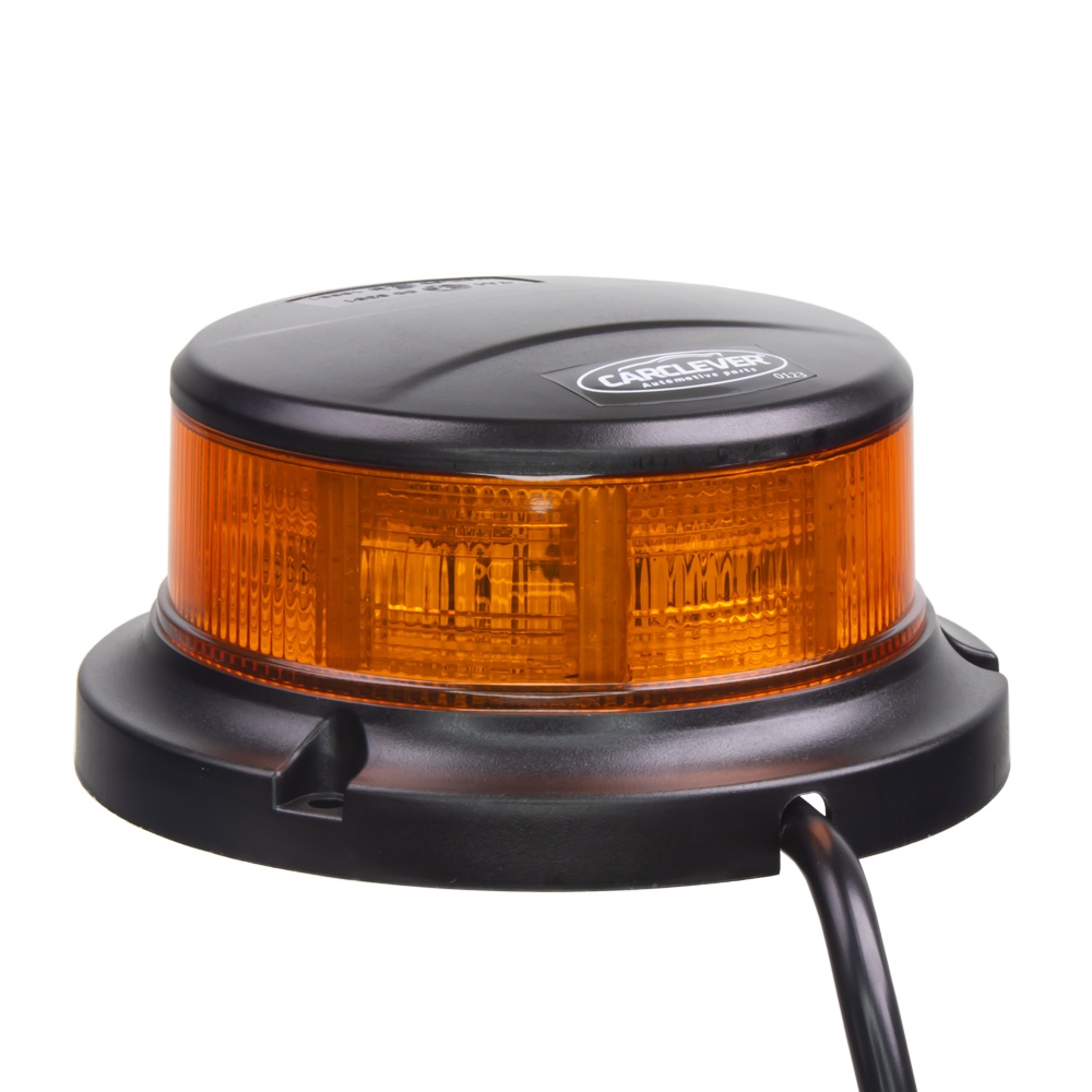CARCLEVER LED maják, 12-24V, 64x0,5W, oranžový, pevná montáž, ECE R65 R10 (wl322fix) AKCE (zvětšit obrázek)