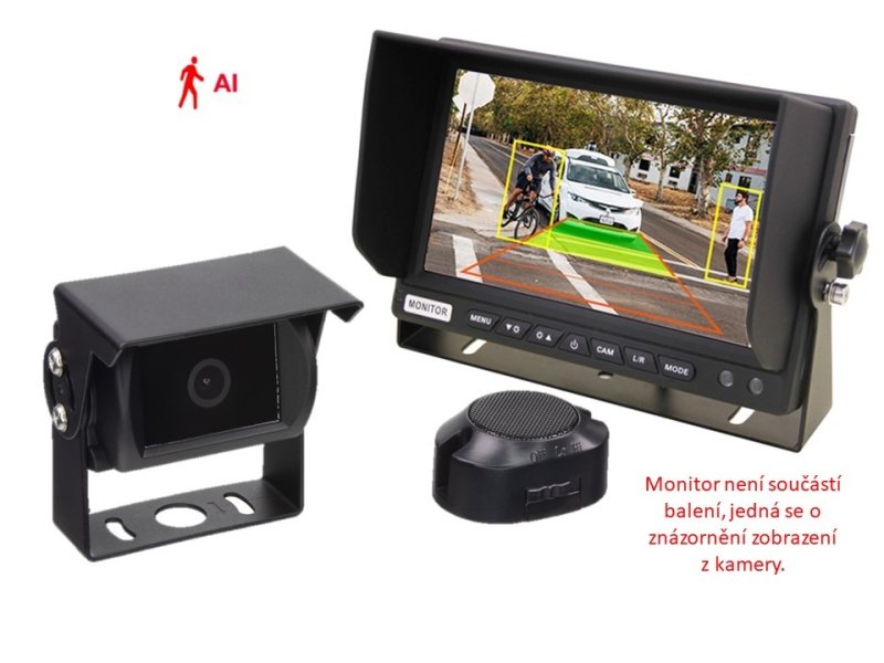 AHD 1080P kamera 4PIN, PAL s detekcí chodců (svc500AHD10dt)
