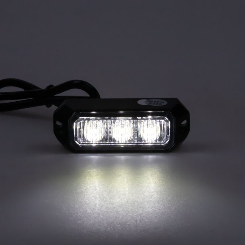 PREDATOR 3x3W LED, 12-24V, bílý, ECE R10 (kf003E3Wwht)