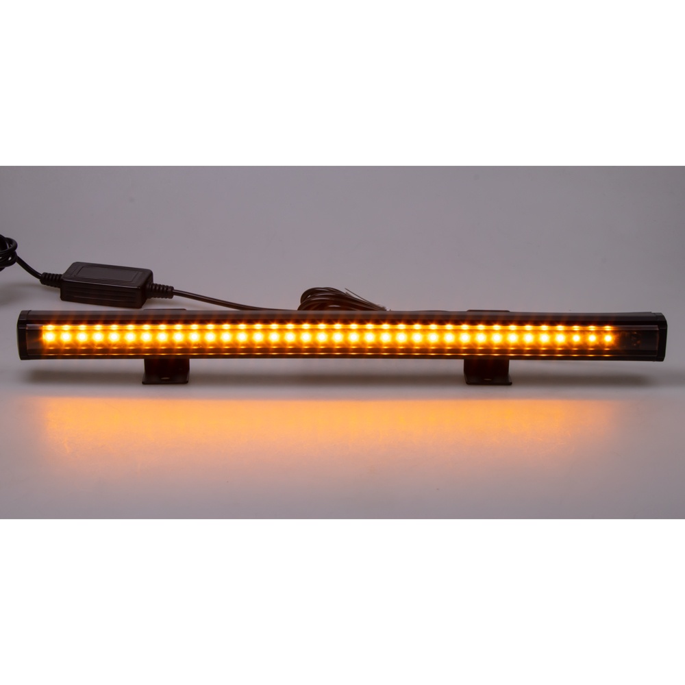 Gumov vstran LED svtlo vnj, oranov, 12/24V, 340mm (kf016-34)