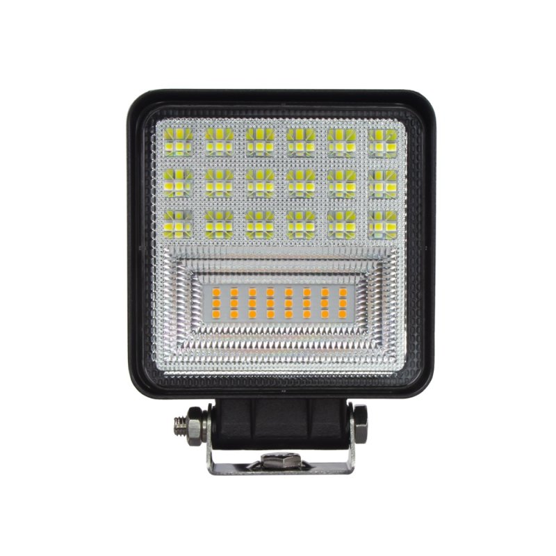 LED svtlo hranat bl/oranov, 42x3W, ECE R10 (wl-831wo)