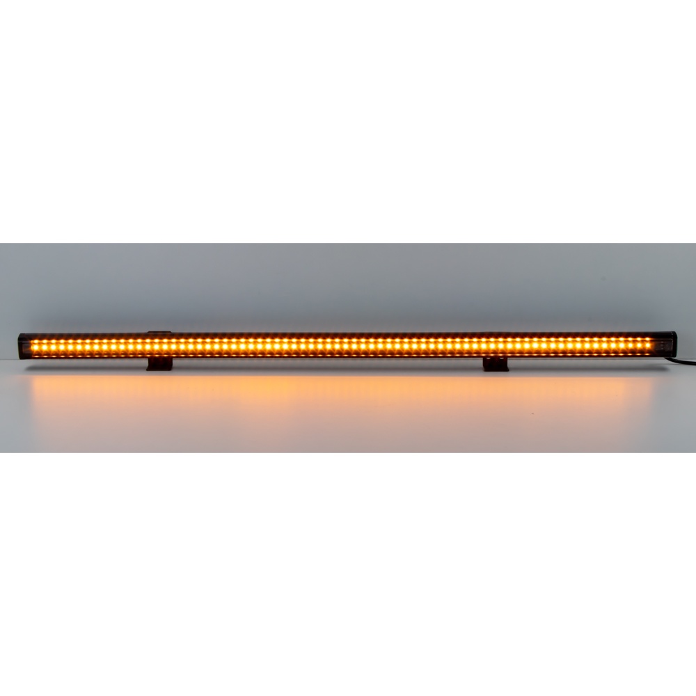 Gumov vstran LED svtlo vnj, oranov, 12/24V, 640mm (kf016-64)