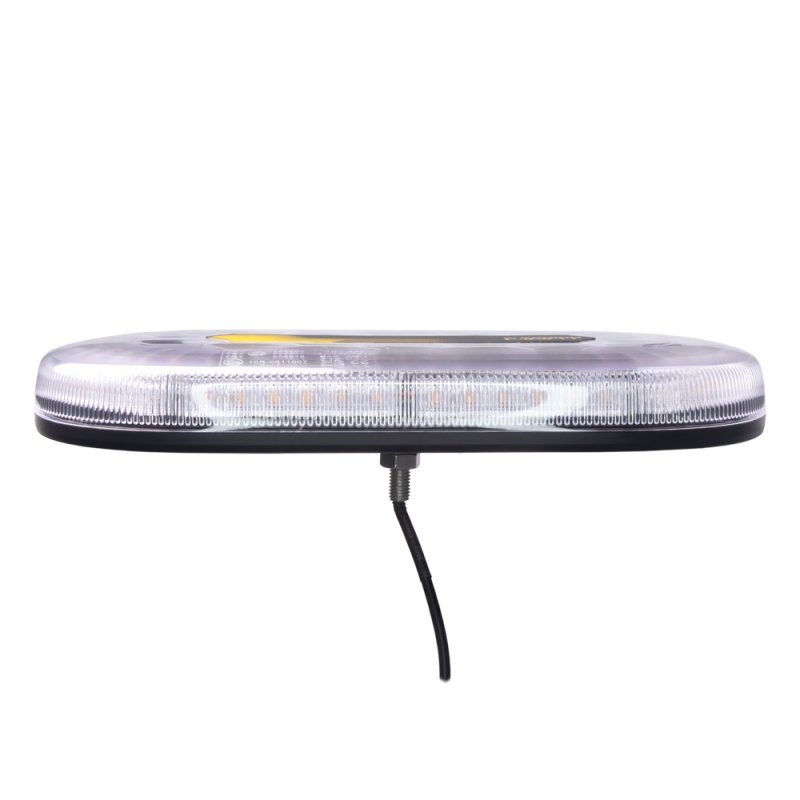 Mini LED rampa, oranžová, 48xLED, 12-24V, ECE R65, pevná montáž (sre2-865fix)