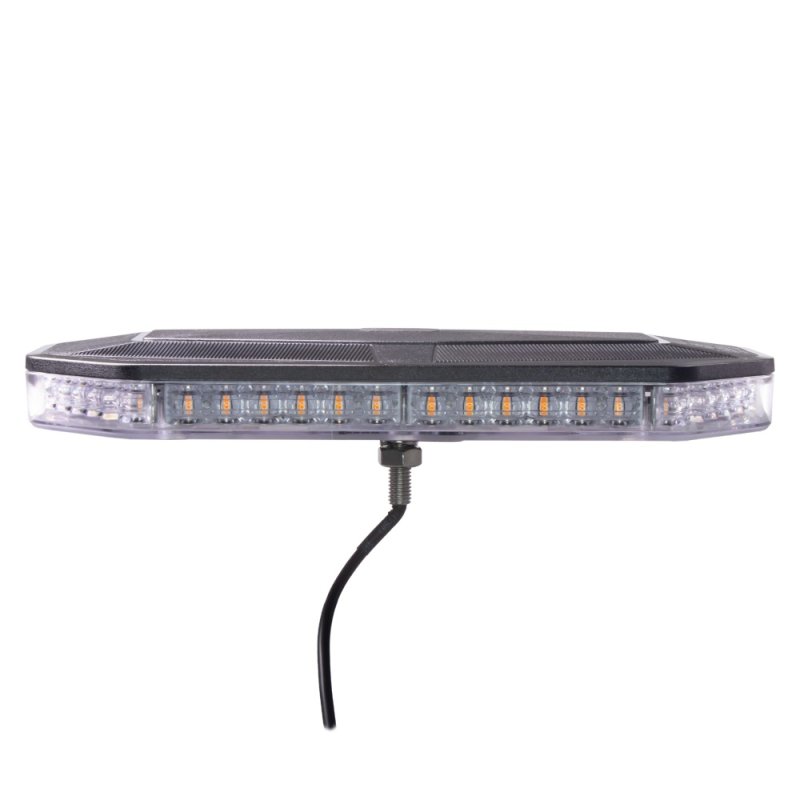 Mini LED rampa, oranov, 12-24V, ECE R65, pevn mont (sre2-878fix)