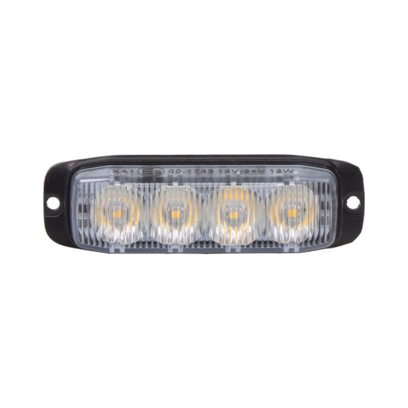 PROFI SLIM vstran LED svtlo vnj, oranov, 12-24V, ECE R65 (CH-03)