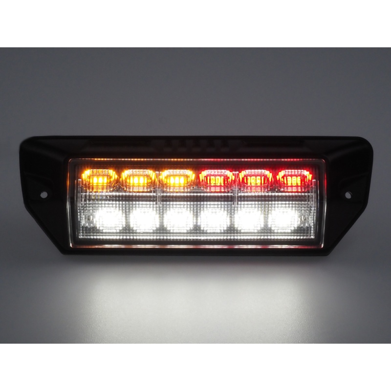 LED sdružená lampa zadní levá s pracovním světlem, 12-24V, ECE R148 (brB180FLL)