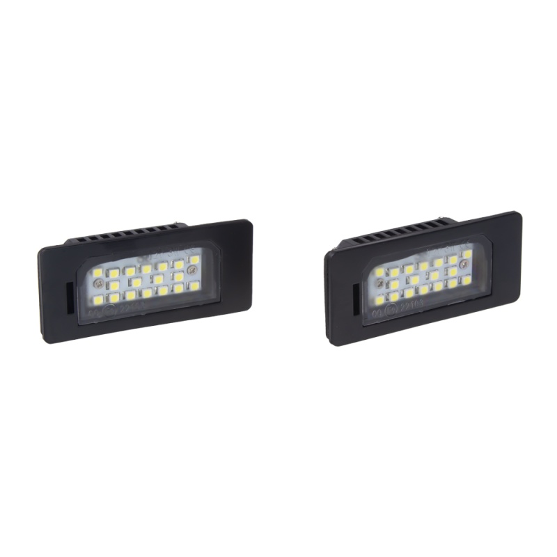 LED osvětlení SPZ do vozu Audi, VW, Škoda, Seat, hliníkové provedení (RZau03a)