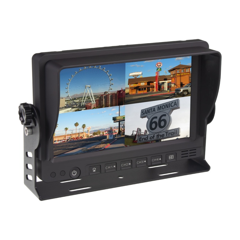AHD monitor 7 s kvadrátorem a s 4x4PIN vstupy (svs702qAHD)