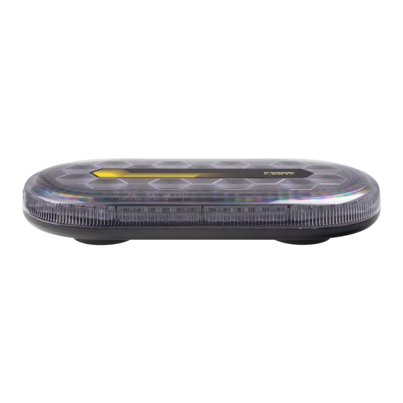 Mini LED rampa, oranžová, 60xLED, 12-24V, ECE R65, magnet (sre2-869)
