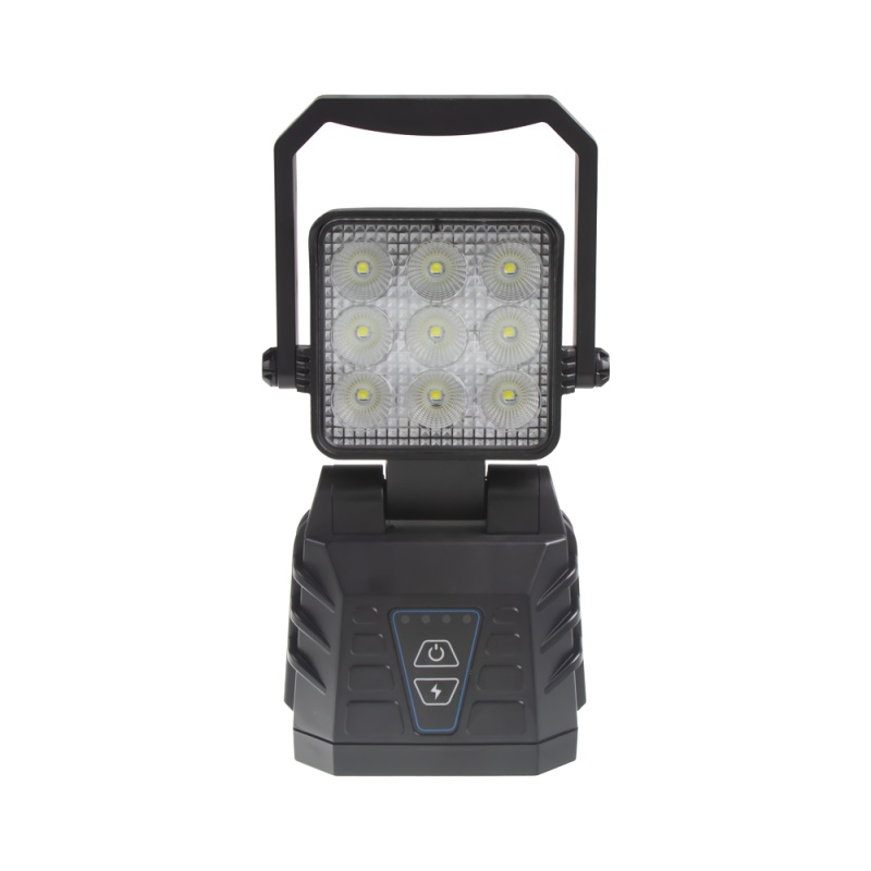 AKU LED světlo s magnetem, 9 x LED (wl-Li10)